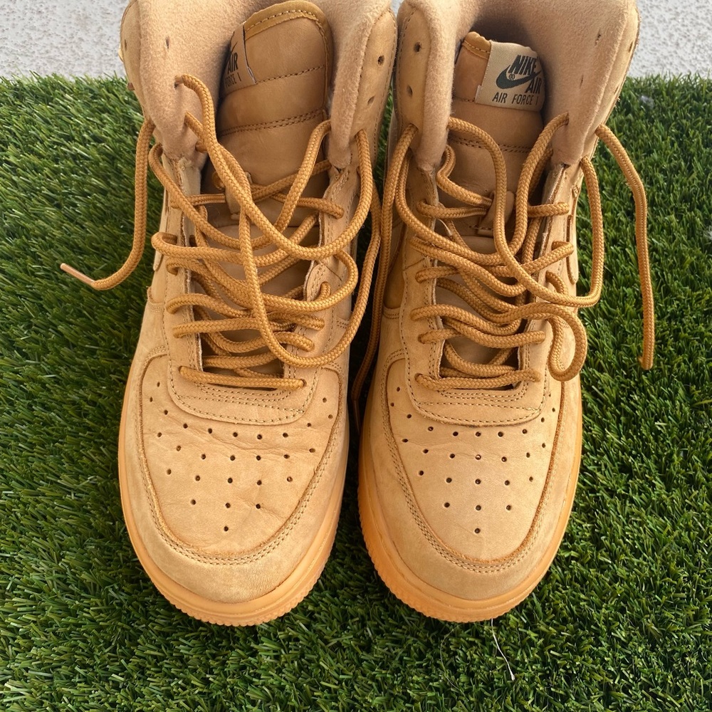 Nike AF1 Flax - Picture 8 of 12